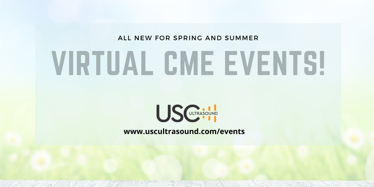 Virtual CME Events for Sonographers